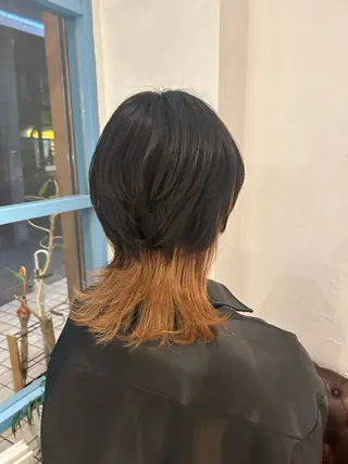 セミロング 成田 智彩のヘアスタイル