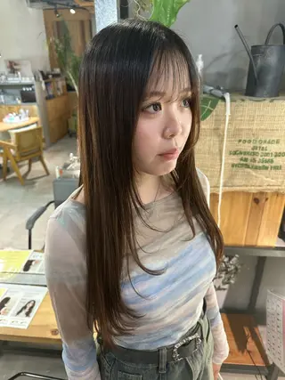 ロング 溜 一太のヘアスタイル