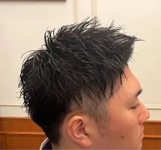 ショート メンズ BARBER SUGIYAMA所属・✂︎BARBER✂︎ NAKANOのヘアスタイル