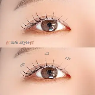 マツエク・マツパ 🩰みくう/束感 マツエク/マツパ🩰のマツエク・マツパデザイン