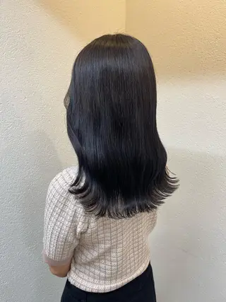 ロング カラー PUUR所属・🍒鈴木 エミリ🍒のヘアスタイル