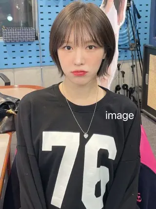 ショート ショート/レイヤー カット/ミサキ💐のヘアスタイル