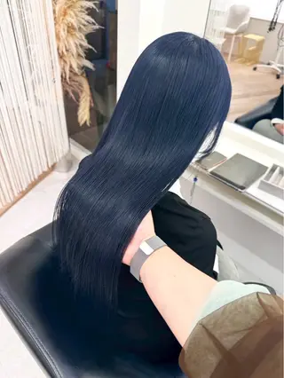 ロング カラー Parve  Mix 🫧梶川虹のヘアスタイル