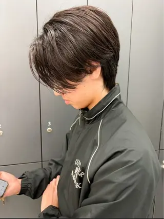 パーマ メンズ 三村 彰吾のヘアスタイル