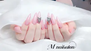 ネイル M🌷nail 長さだし専門店のネイルデザイン