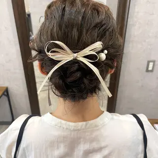 セミロング カラー ヘアアレンジ merci.所属・🌻あいり merci.🌻のヘアスタイル