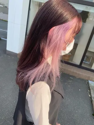 ロング 🇰🇷韓国風顔周り NANAMI🇰🇷のヘアスタイル