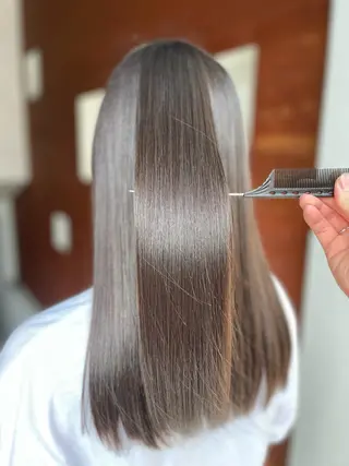 ロング IORI #韓国ヘア#髪質改善のヘアスタイル