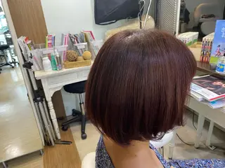 ミディアム カラー sora所属・廣瀬 瞳のヘアスタイル