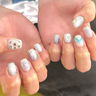 ネイル 長瀬 瑠霞のネイルデザイン