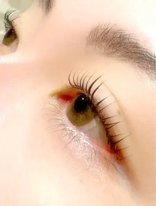 パーマ PRIMO🐈🌱 マツパ/黒ティントのマツエク・マツパデザイン