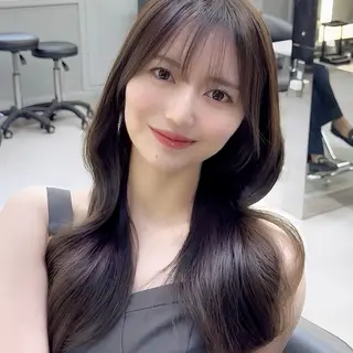 ロング 韓国ヘア　髪質改善 🌹レイヤー　芹奈のヘアスタイル