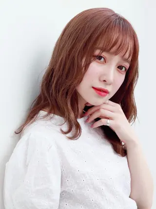 ミディアム カラー ヘアアレンジ トレンド眉🫧🪄 kumiの眉毛・アイブロウイメージ