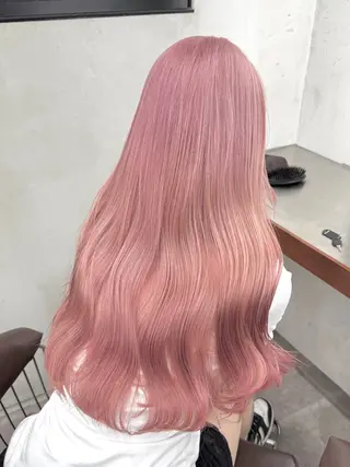 ロング カラー nico TOKYO 渋谷所属・ブリーチ ハイトーン 特化🌈フジタハルキのヘアスタイル