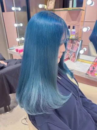 セミロング カラー Chérie所属・Chérie 渋谷/カラーサロンのヘアスタイル