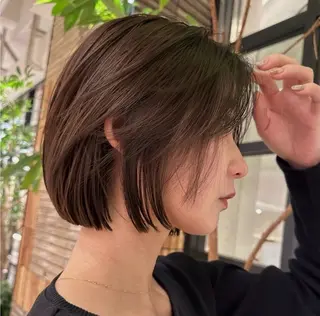 カラー GIEN Nu+ 中谷 翔のヘアスタイル