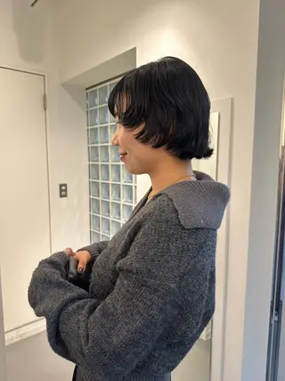 ミディアム お悩み解決パーマ hana🩰のヘアスタイル