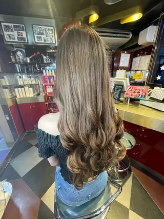 ロング カラー 👑派手髪/カット 👑ANRYのヘアスタイル