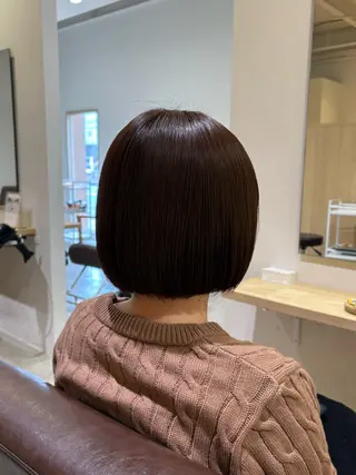 ショート カラー パーマ 【SASE】大人上品 💍/ユウガ⭐️のヘアスタイル