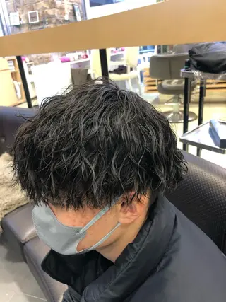 パーマ メンズ シェアサロンJAM吉祥寺所属・メンズ特化 古賀陸斗のヘアスタイル