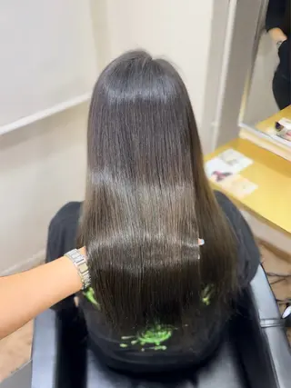 ロング カラー 茶屋町/ワンカラー RAN　モデル募集中のヘアスタイル