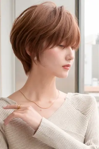 ショート 🌟GRANDカット ✂️Chihiroのヘアスタイル