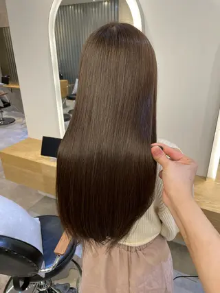 ロング 💍美髪矯正💍 山田 涼也のヘアスタイル