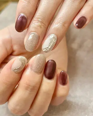 ネイル komorebi. 小峯 真実のネイルデザイン