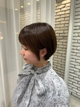 ショート patou 烏丸所属・ショート/ボブ/ 上原麗咲希のヘアスタイル