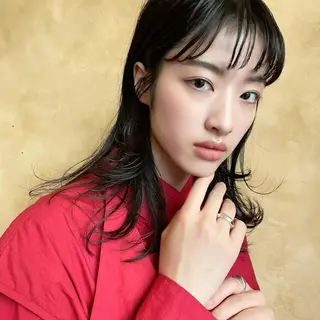 ミディアム カラー パーマ ヘアアレンジ ネイル マツエク・マツパ ニシダヒカリ🌙 髪質改善×似合わせのヘアスタイル