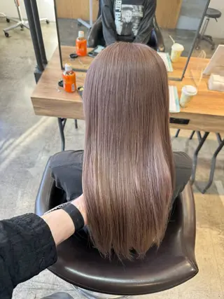 ロング カラー 聖斗 /ハイトーン/パーマのヘアスタイル