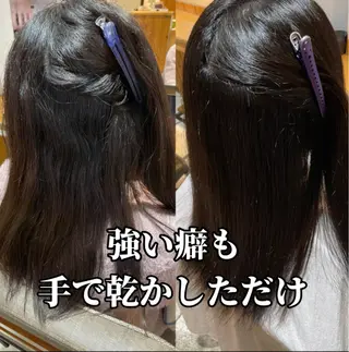 セミロング 👑美髪矯正 SORAのヘアスタイル