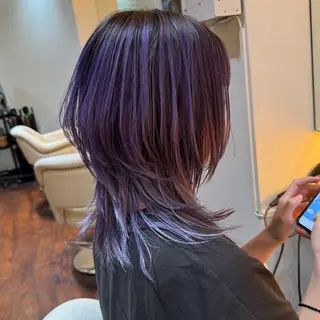 ミディアム カラー tet 店長 RIKITOのヘアスタイル