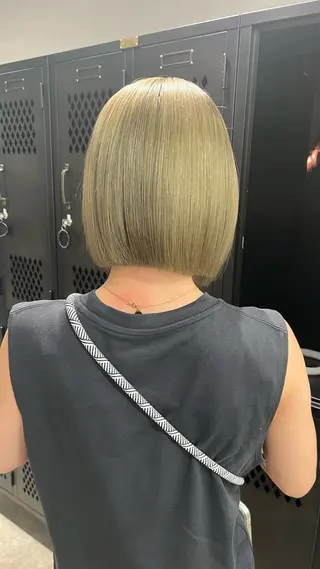 ショート 暖色カラー 💫ユズハのヘアスタイル