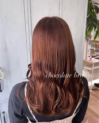 ロング ピンク・ラベンダー/ レイヤー/NANAのヘアスタイル