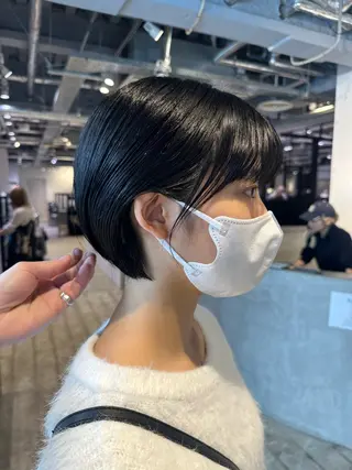 ショート 🌷モア 🌷暖色カラー・ボブのヘアスタイル