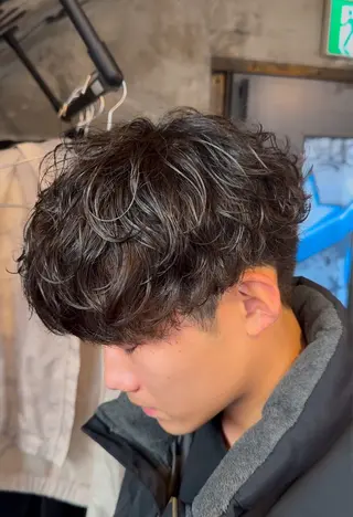 パーマ メンズ 🔥メンズ特化🔥 パーマ🔥カメイのヘアスタイル