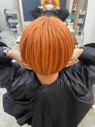 カラー メンズ 松木 愛菜のヘアスタイル