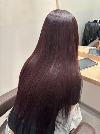 ロング 吉澤 愛心のヘアスタイル