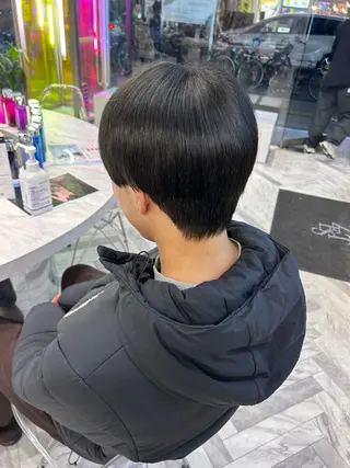 ショート カラー パーマ メンズ 冬っぽカラー/ マツエク/ゆきなのマツエク・マツパデザイン