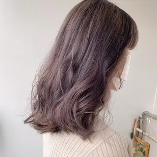 ミディアム カラー 中屋恵美🎨 Designカラーのヘアスタイル
