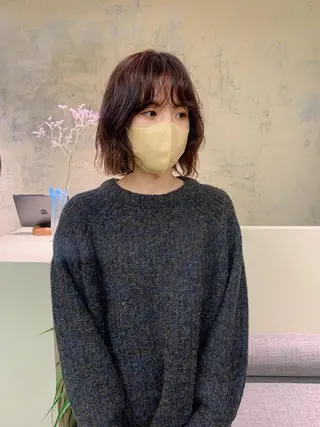 ショート カラー yupi🐈⬛ レイヤー/パーマのヘアスタイル