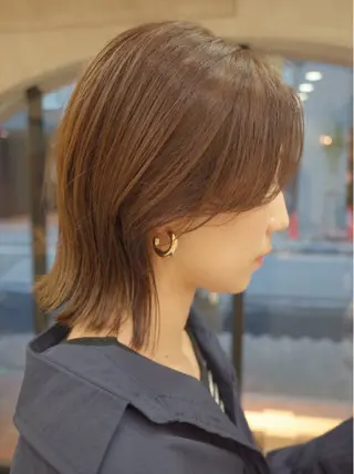 ショート カラー ウルフ、ボブ美容師 今井のヘアスタイル