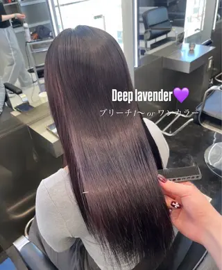 ロング カラー ミルクティー/透明感 カラー🎀YURIAのヘアスタイル