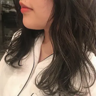 セミロング カラー 銀座🤍ボブ/ ミディアム/佐野夢美のヘアスタイル