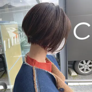 ショート カラー ヘアアレンジ 前田 善夫のヘアスタイル