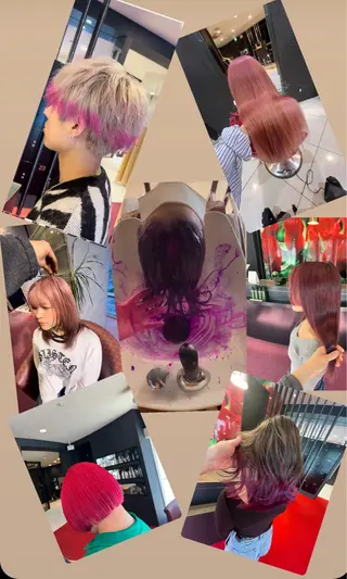 カラー EARTH 三重県 四日市店所属・髪質改善/ ハイトーン/坂本拓のヘアスタイル