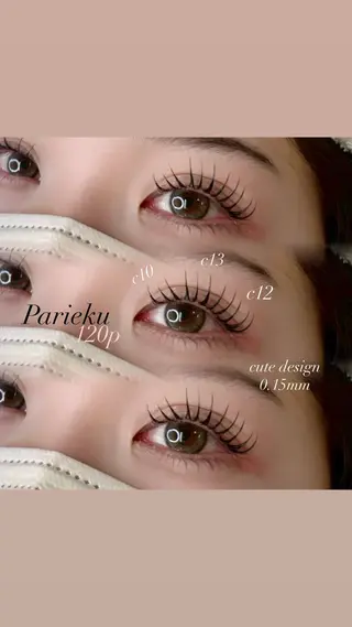 マツエク・マツパ ISHIKAWA NIJIHOのマツエク・マツパデザイン