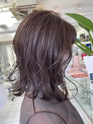 セミロング HEADS  ex所属・HEADS ex市川 ママ美容師ARISAのヘアスタイル