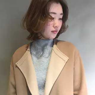 ミディアム カラー share salon JAM 吉祥寺所属・レイヤー/ブリーチ HIKARU ♡のヘアスタイル